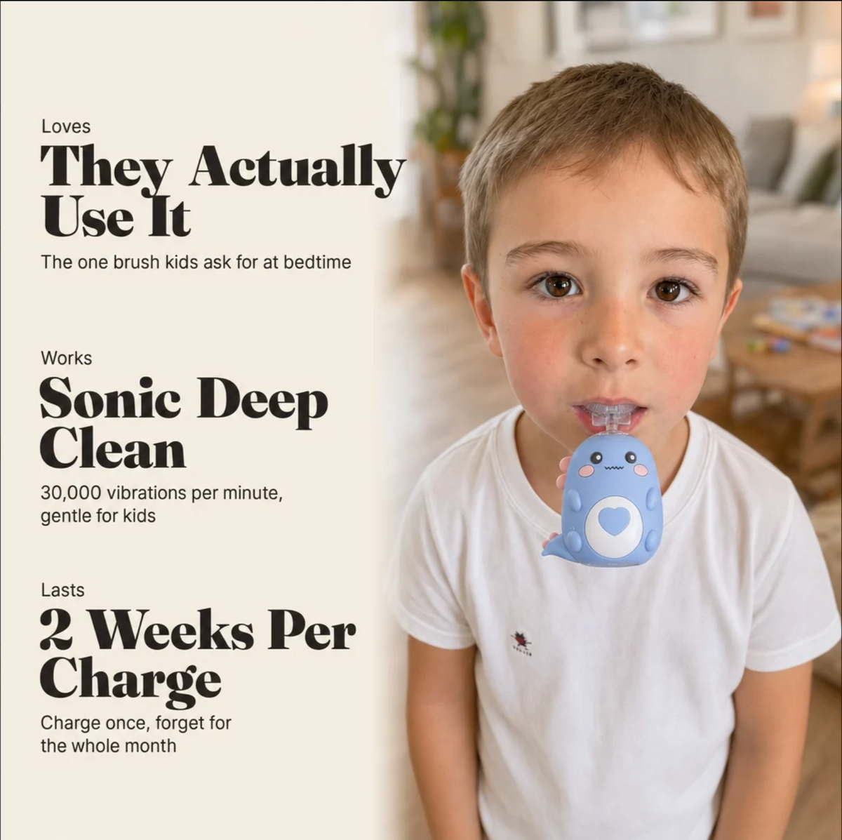 U-Shaped Sonic Toothbrush